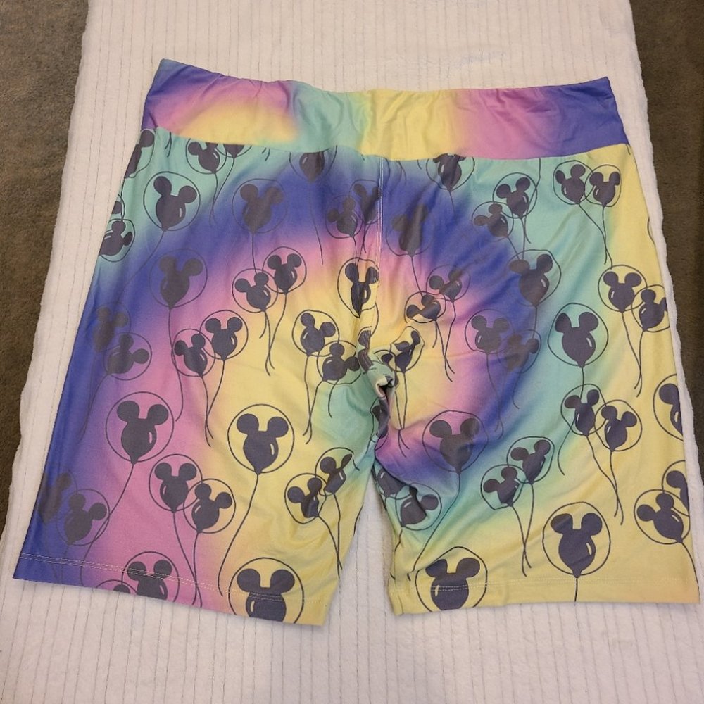 Disneyland Parks Mickey Head Balloon Bike Shorts - Picture 2 of 10